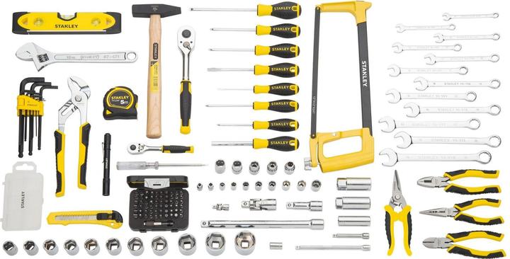 Actual product image Stanley Toolbox (142 pieces)