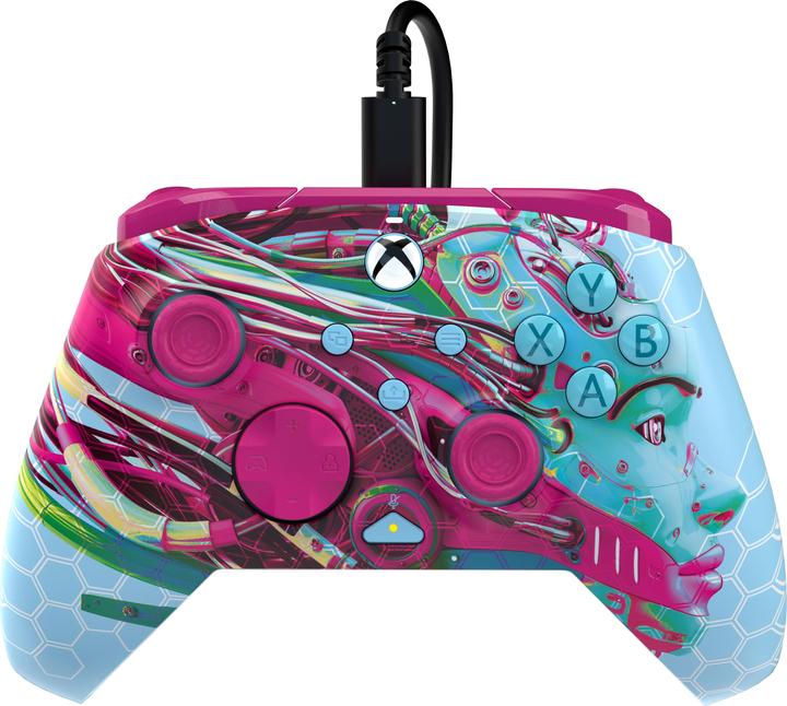 PDP Controller kabelgb.Rematch AndroidDreams GlowinDark XboX (Xbox Series S, PC, Xbox Series X, Xbox One S)