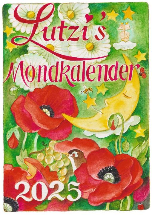 Lutzi 's lunar calendar short (24 x 34 cm, Hardcover, German)