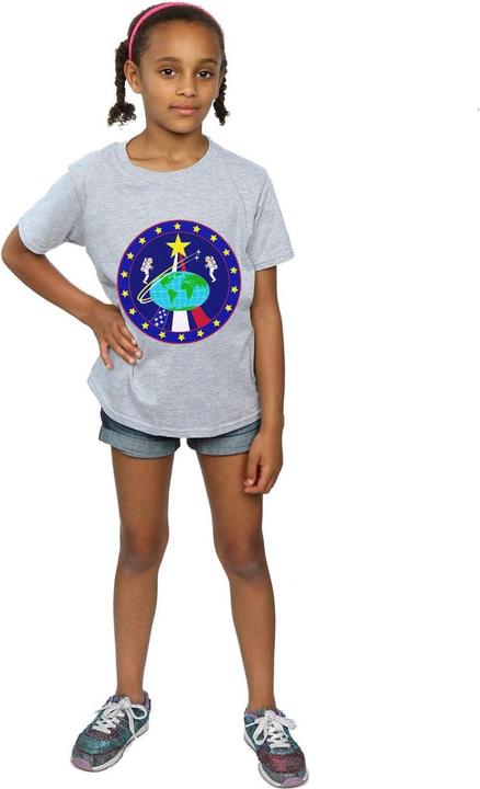 Image du produit Nasa - T-shirt CLASSIC GLOBE ASTRONAUTS - Fille (140, 146)