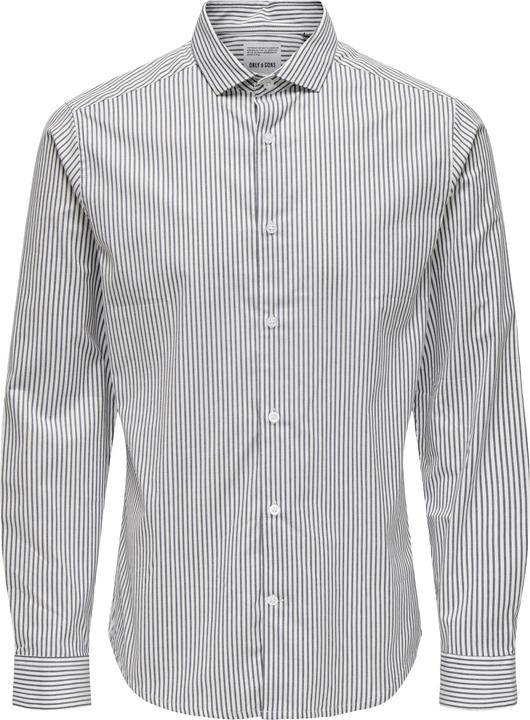 Only & Sons Onsjordan Life Slim Twill Ls Shirt Noos