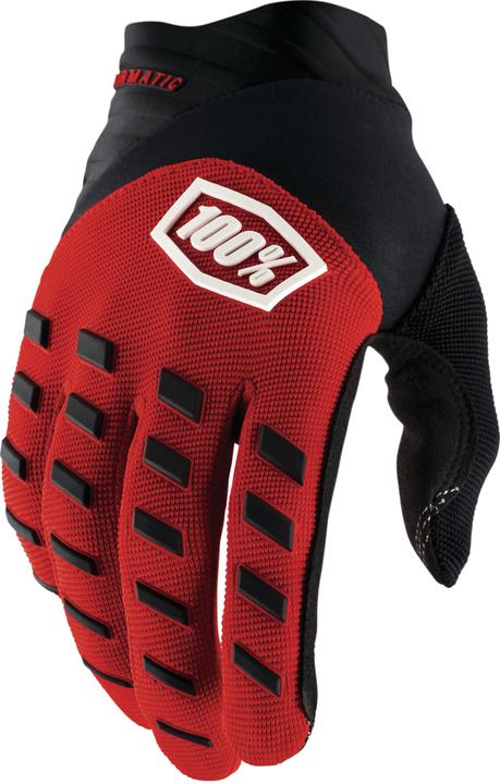 100% Airmatic Handschuhe rot-schwarz XL (XL)