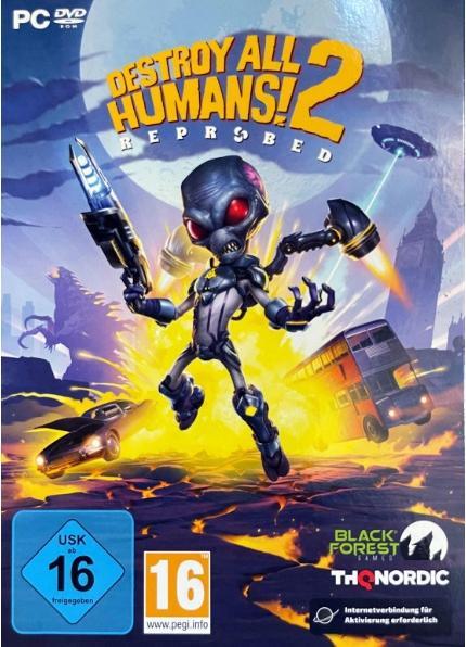 Image du produit THQ Destroy All Humans 2 : Reproduit (PC, DE)
