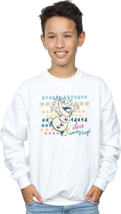 Produktbild Disney Frozen I Love Warm Hugs Sweatshirt Jungen (140, 146)