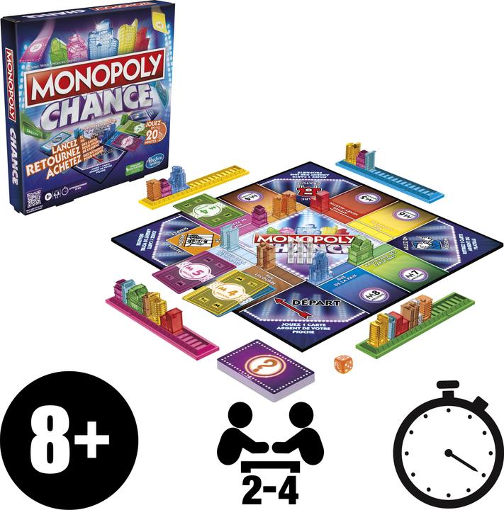 Actual product image Monopoly Ausgezockt Board Game (French Edition) (French)