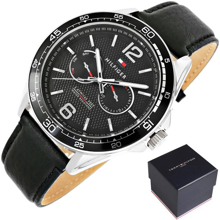 Actual product image Tommy Hilfiger Erik (Analogue wristwatch, 46 mm)