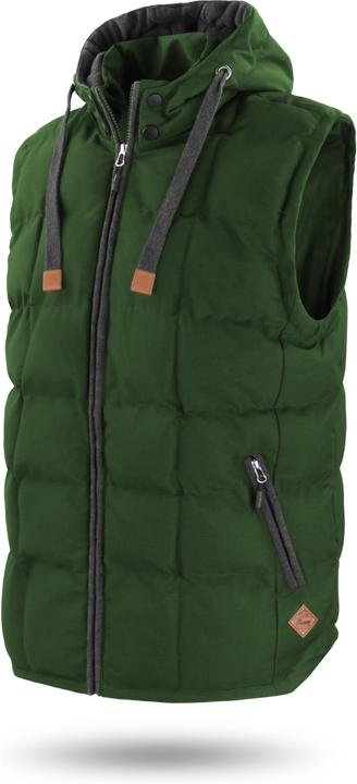 Actual product image Normani Mens Winter Quilted Vest Tropez (M)