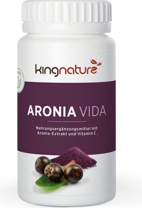 Immagine prodotto Kingnature Aronia Vida (100 Pezzo/i, Pillole, 60 g)