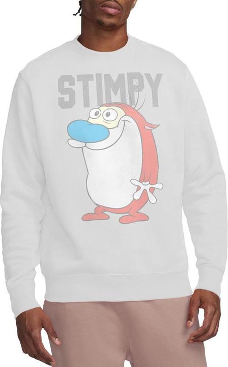 Immagine prodotto Ren & Stimpy Felpa Collegiale Adulto Unisex (L)