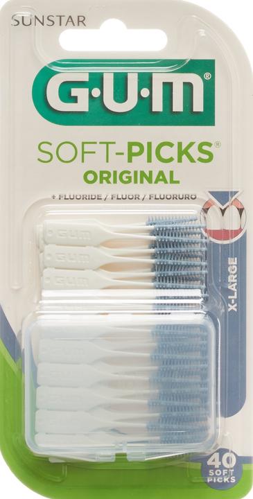 GUM SUNSTAR Borsten Soft Picks Xtra-Large (40 x)