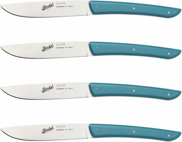 Image du produit Berkel Set de couteaux à steak 4 pcs Color blu petrolio (4 pièce(s), Couteau)
