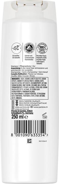 Immagine prodotto Pantene 3in1 Volume puro (250 ml, Shampoo liquido)