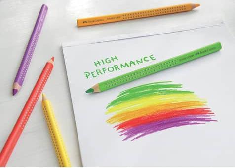 Actual product image Faber-Castell jumbo grip (Multicoloured, 12 x)