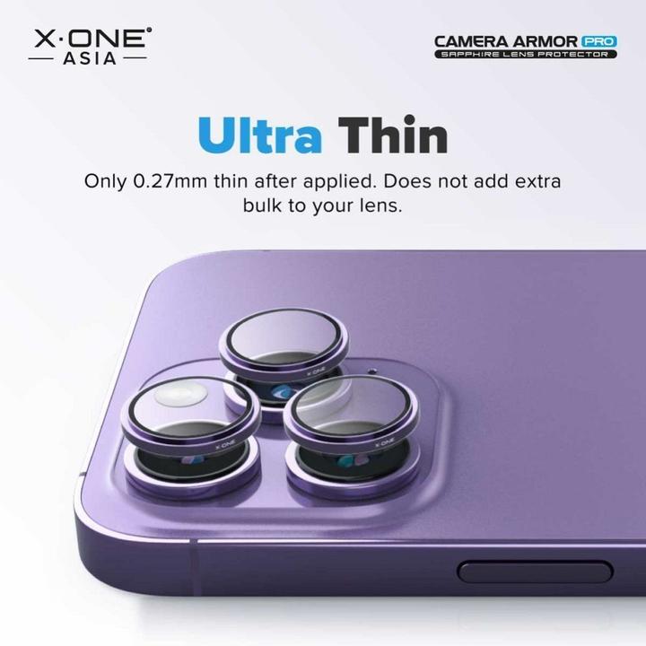 Produktbild X-One Protective glass Sapphire Camera Armor - for Samsung Galaxy S25 Ultra (1 Stück, Samsung Galaxy S25 Ultra)