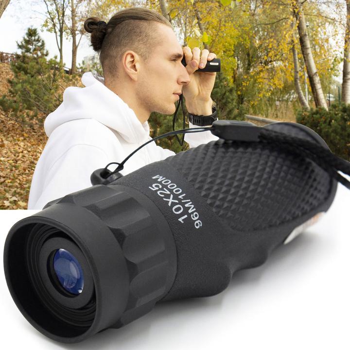 Immagine prodotto Technaxx TX-176 Monoculare 10 25 mm Nero (10 x, 25 mm)