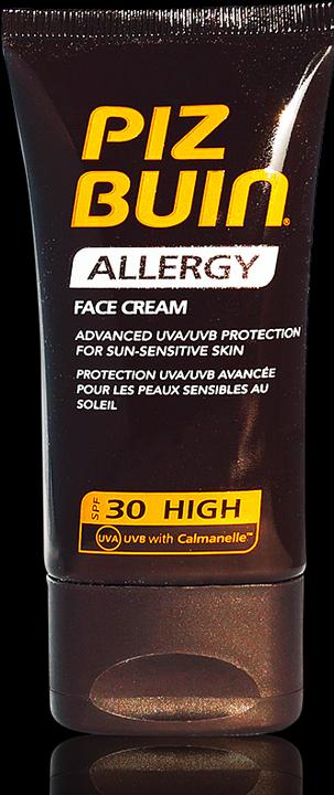 Actual product image Piz Buin Allergy (Sun cream face, SPF 30, 50 ml)