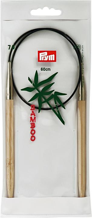 Prym Ago circolare per maglieria bambù 7,00 mm, 60 cm, borsa