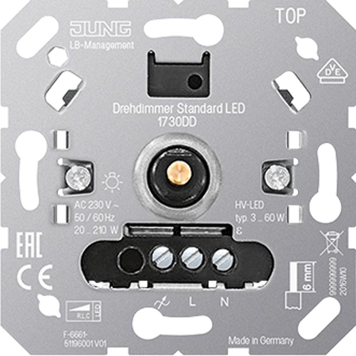 Actual product image JUNG Rotary Dimmer Std.LED 1730DD