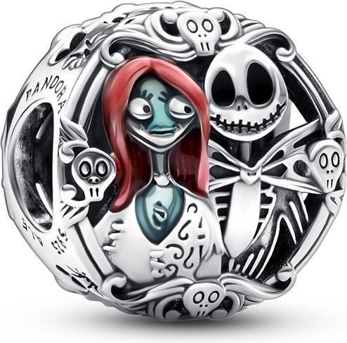 Pandora Disney Sally and Jack (Emaille, Silber 925)