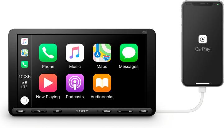 Actual product image Sony XAV-AX8050ANT (Android car, Apple Carplay)