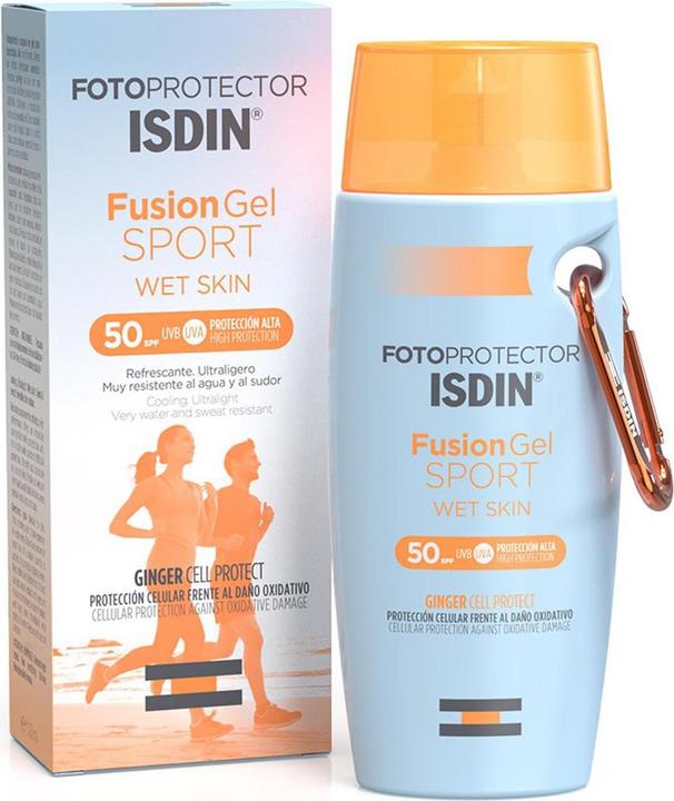 Actual product image Isdin Fotoprotector Fusion Gel Sport Spf 50+ 100ml (Sun cream face, SPF 50, 100 ml)