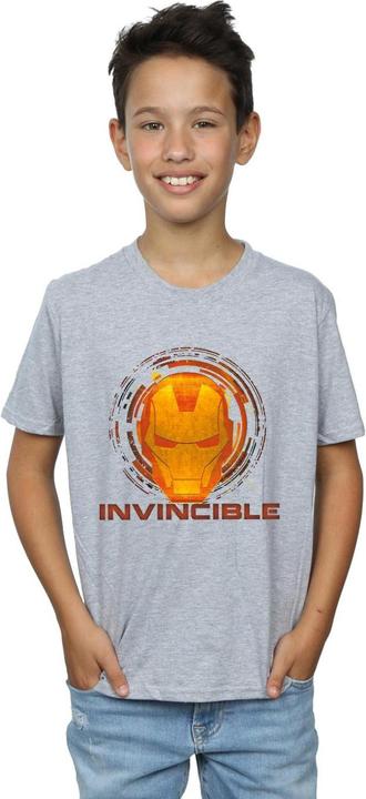Actual product image Boys Iron Man Invincible T-Shirt (140, 146)