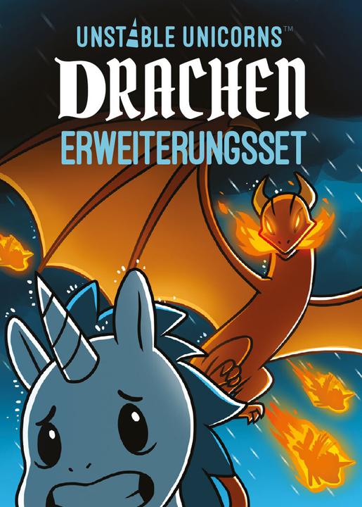 Immagine prodotto Unstable Games Unicorni Instabili - Draghi, per 2-8 giocatori, da 8 anni (espansione IT) (Tedesco)