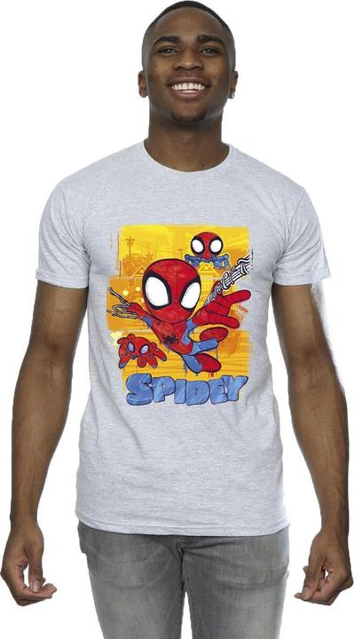 Image du produit - T-shirt SPIDEY AND HIS AMAZING FRIENDS FLYING - Homme (4XL)