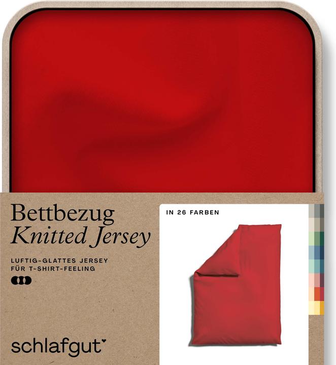 Image du produit schlafgut Knitted Jersey (Housse de couette, 140 x 200 cm)