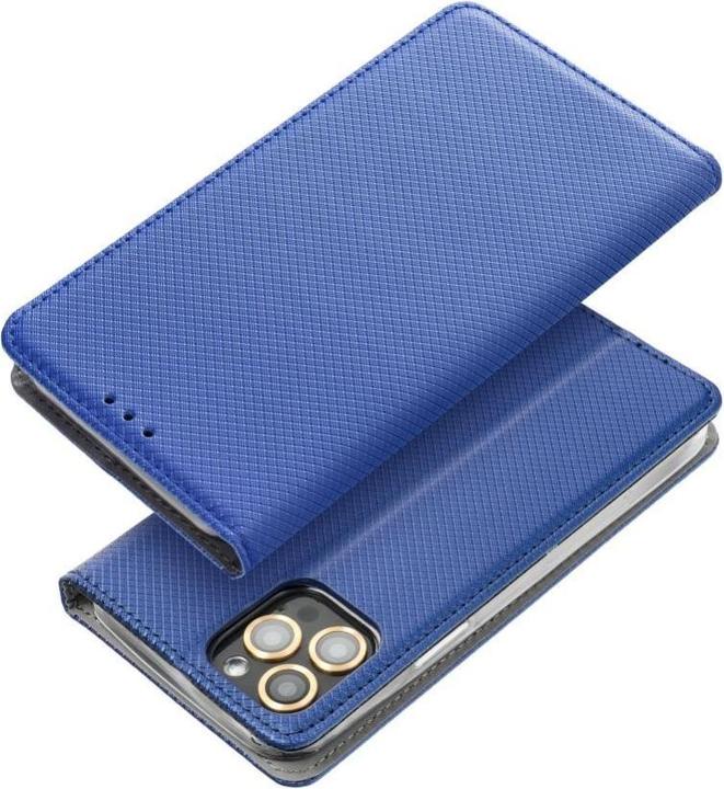 Productafbeelding OEM Back panel cover SMART CASE Book for MOTOROLA Edge 40 Pro navy (Motorola Edge 40 Pro)