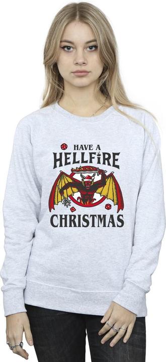 Image du produit Netflix - Sweat STRANGER THINGS HELLFIRE CHRISTMAS - Femme (XXL)