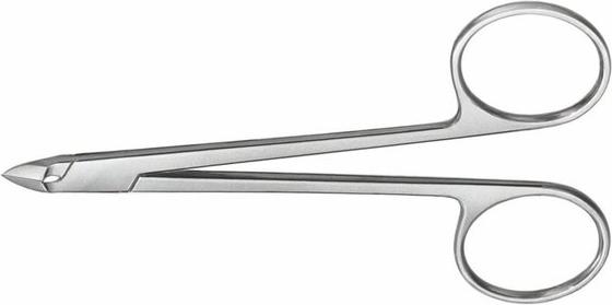 Actual product image Aesculap cuticle scissors L: 10.5 cutting length 7 mm