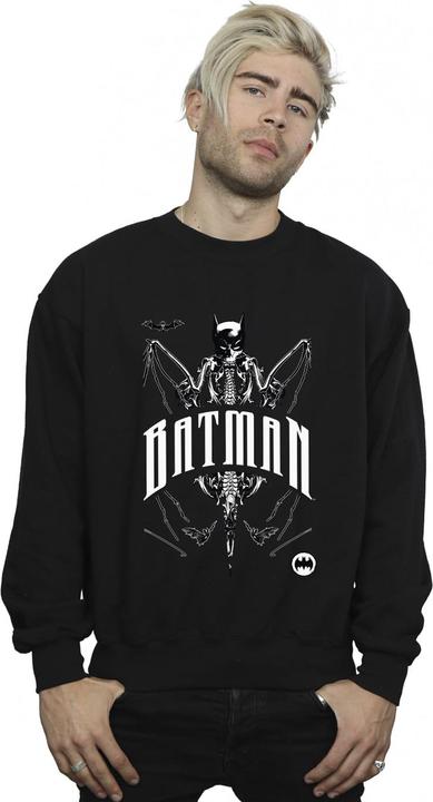 Immagine prodotto Batman Felpa Scheletro di Pipistrello Uomo (XL)