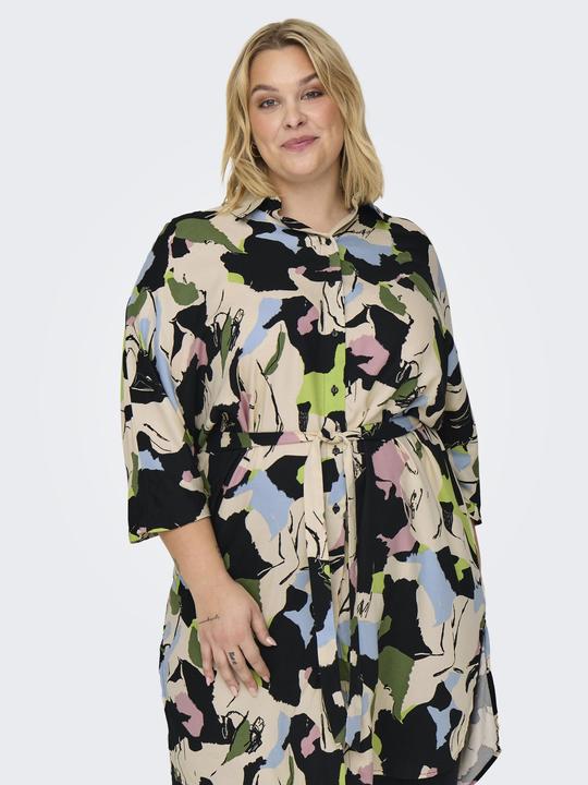 Immagine prodotto Only CARISIDORA Midikleid Tunika mit halber Knopfleiste (50)