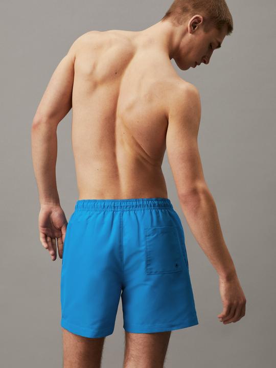 Produktbild Calvin Klein Medium Drawstring Heren Zwembroek - Faience Blue - Maat M (M)