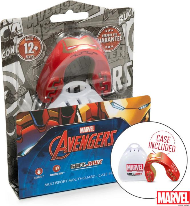 Produktbild SafeJawz Marvel Iron Man Mundschutz