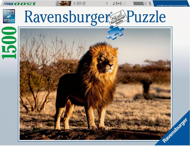 Produktbild Ravensburger Löwe. Der König der Tiere 1500p (1500 Teile)
