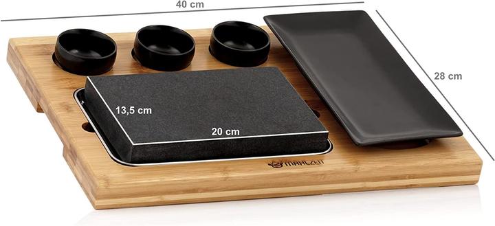 Actual product image Malzeit Lava stone set (7 pieces)