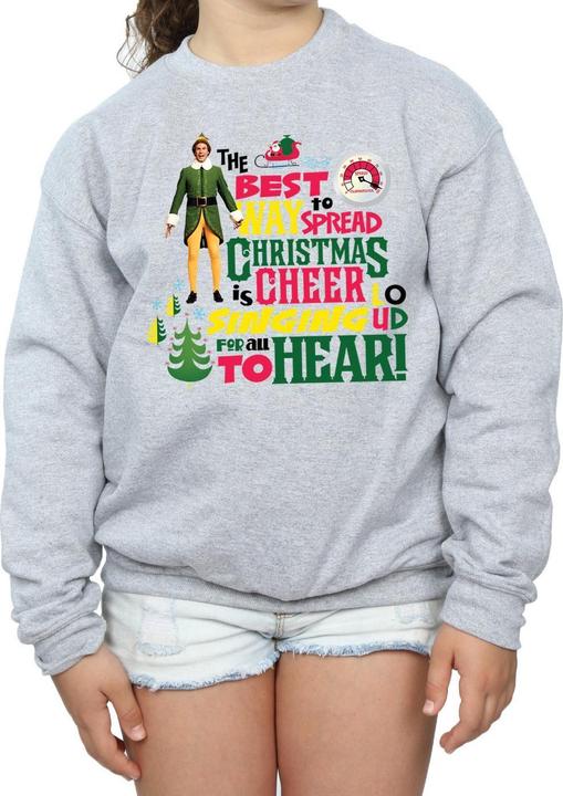 Image du produit Elf - Sweat CHRISTMAS CHEER - Fille (140, 146)
