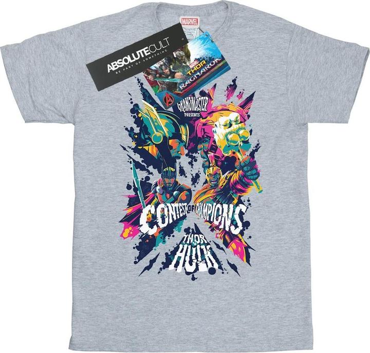Image du produit - T-shirt THOR RAGNAROK GRANDMASTER PRESENTS - Homme (S)