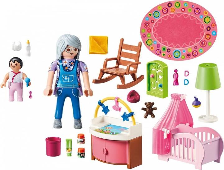 Image du produit Playmobil Chambre de bébé (70210, Maison de poupée Playmobil)