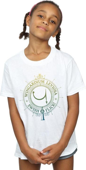 Actual product image Girls Wingardium Leviosa Cotton T-Shirt (128)