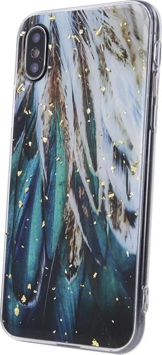 Immagine prodotto OEM Custodia Gold Glam per Samsung Galaxy S20 FE / S20 Lite / S20 FE 5G piume (Samsung Galaxy S20 FE, Samsung Galaxy S20 FE 5G, Samsung Galaxy S20 Lite)