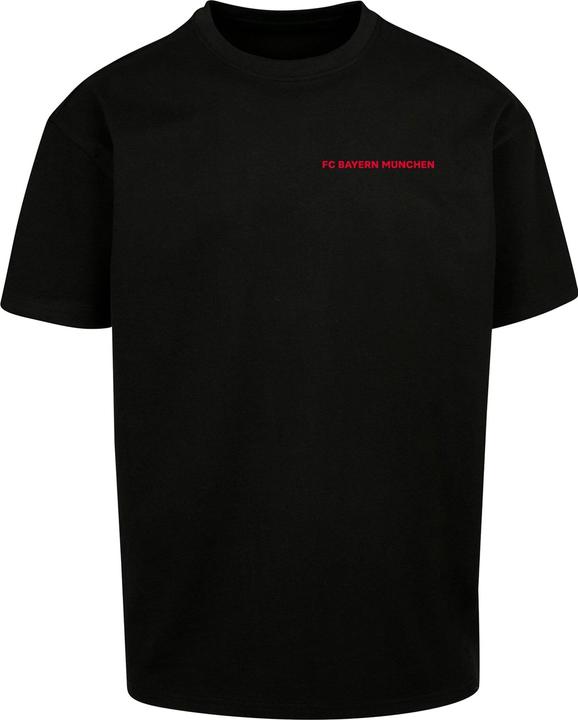 Actual product image FC Bayern München Logo History Red Heavy Oversized Tee - 112251 (M)