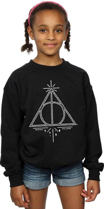 Produktbild Deathly Hallows Symbol Sweatshirt Mädchen (140, 146)