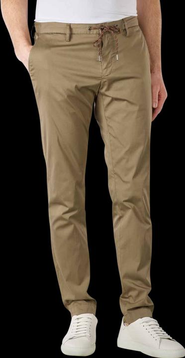 Alberto Jump Pants Light Cotton military