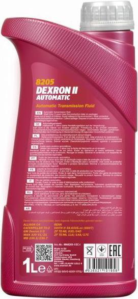 Produktbild Mannol Transmision Oil Dexron Ii 1 L