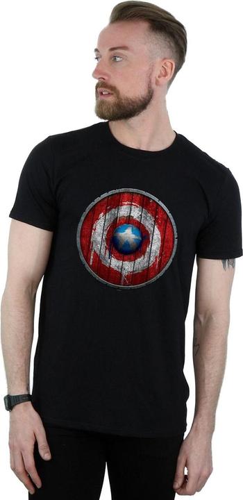Produktbild Captain America Wooden Shield TShirt (3XL)