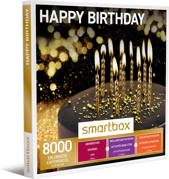 Image du produit Smartbox Happy Birthday (2 pers.)
