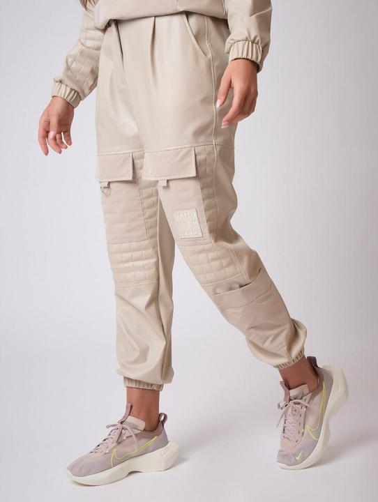 Image du produit Project X Paris Pantalon matelassage carré simili cuir femme (L)